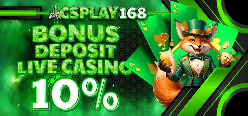 Bonus Live Casino 10%