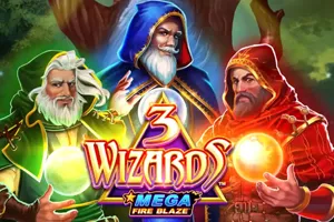 Playtech : Mega Fire Blaze: 3 Wizards - CSPLAY168