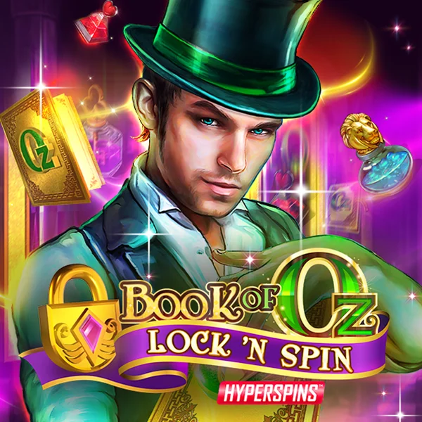 Microgaming : Book of Oz Lock N Spin - CSPLAY168