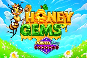 Playtech : Honey Gems PowerPlay Jackpot - CSPLAY168