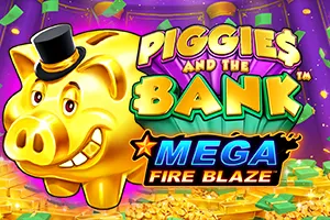 Playtech : Mega Fire Blaze: Piggies and the Bank™ - CSPLAY168