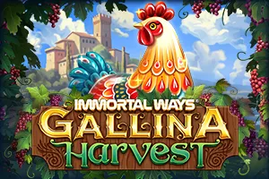 Playtech : Immortal Ways Gallina Harvest - CSPLAY168