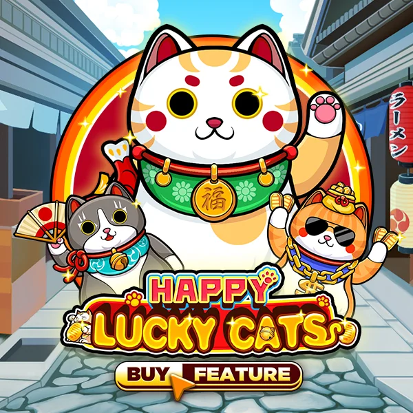 Microgaming : Happy Lucky Cats - CSPLAY168