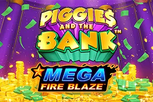 Playtech : Mega Fire Blaze: Piggies and the Bank™ PPJP - CSPLAY168