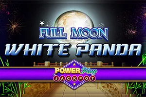 Playtech : Full Moon: White Panda PowerPlay Jackpot - CSPLAY168