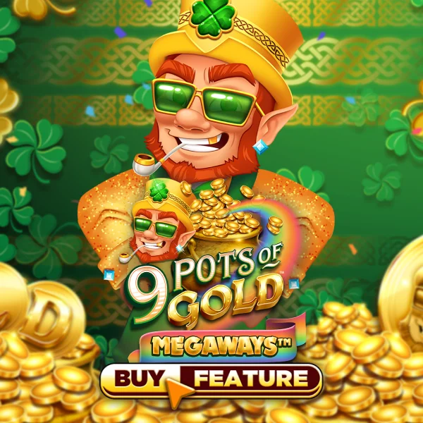Microgaming : 9 Pots of Gold Megaways - CSPLAY168