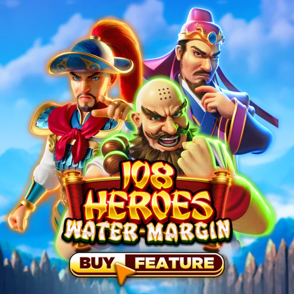 Microgaming : 108 Heroes Water Margin - CSPLAY168