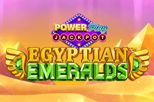 Playtech : Egyptian Emeralds PowerPlay Jackpot - CSPLAY168