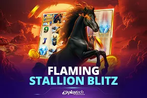 Playtech : Flaming Stallion Blitz - CSPLAY168