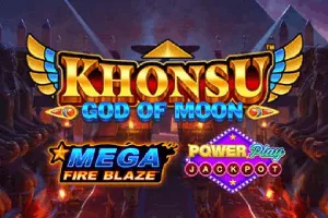 Playtech : Mega Fire Blaze: Khonsu God of Moon PowerPlay Jackpot - CSPLAY168